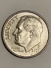 2021-P Roosevelt Dime 10 Cent Coin.