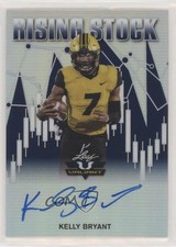 2020 Leaf Valiant Rising Stock Blue 11/25 Kelly Bryant #RS-KB1 Auto x5u