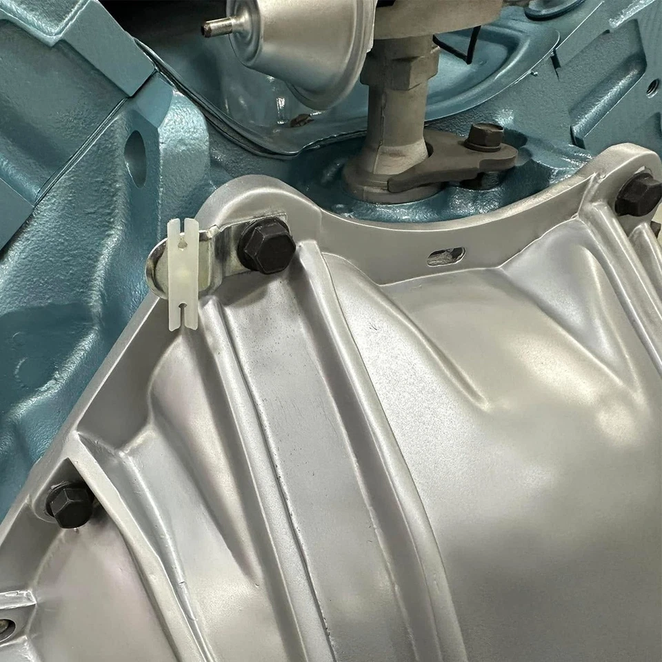 Distribuidor de motores abrazadera de sujeción y perno 1964-79 Pontiac Lemans Firebird 2 piezas Foto 3 de 4