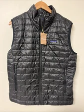 Patagonia Nano Puff Vest Black Men's Size Medium  - New With Tags!