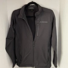 Klim Men's Inferno Mid Layer Stretch Fleece Jacket Mens Sz Medium Black