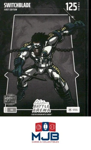 2026 Bo Jackson Battle Arena Travis Hunter Switchblade Steel Rookie #132