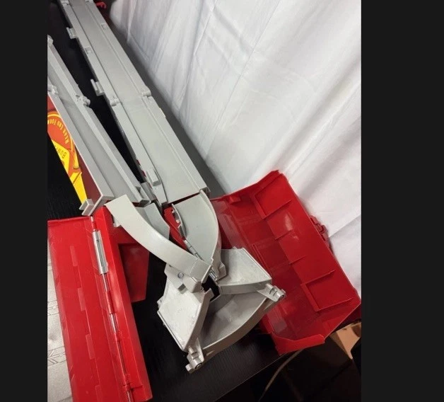 Camión 2 en 1 Disney Pixar Cars Super Track Mack Mega pista de carreras ¡ENORME 3 pies! FUNCIONA Foto 3 de 4