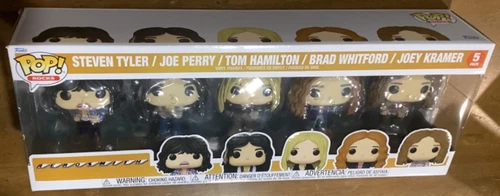 unopened AEROSMITH 5 PACK Funko Pop Rocks vinyl STEVEN Joe TOM Brad JOEY figures