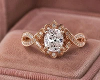 Oval Moissanite Engagement Ring, 925 Sterling Silver Ring,Nature Detail Bride