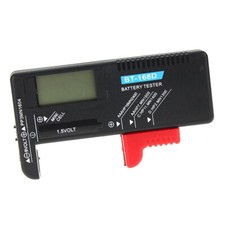Batterietester Batteriepr&uuml;fger&auml;t f&uuml;r AA AAA C D 1,5 V 9 V Minibatterie
