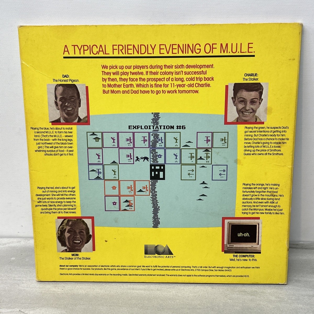 Prix de M.U.L.E. sur Atari 400