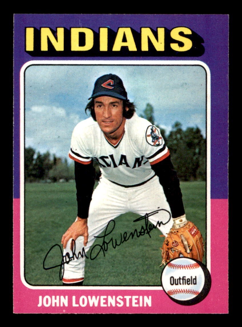 1975 OPC O-Pee-Chee Baseball #424 John Lowenstein NM