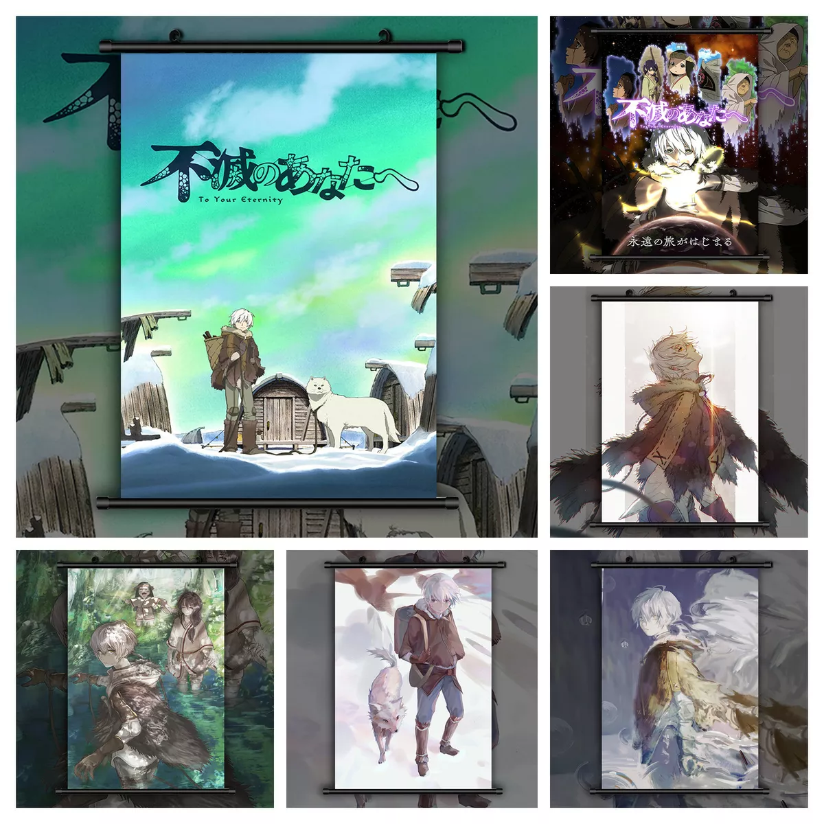  to Your Eternity Anime（10） Canvas Poster Wall Art