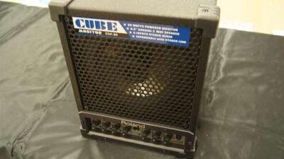 Roland CM-30 Portable 6.5 2-Way Powered Cube Monitor Amp Very Good