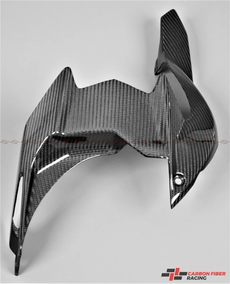 2015-2021 Kawasaki Ninja H2, H2 SX Rear Hugger w/Chain Guard - 100% Carbon Fiber - Image 3 of 3