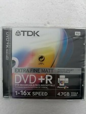 DVD+R PRINTABLE 4,7GB TDK (1-16x SPEED)