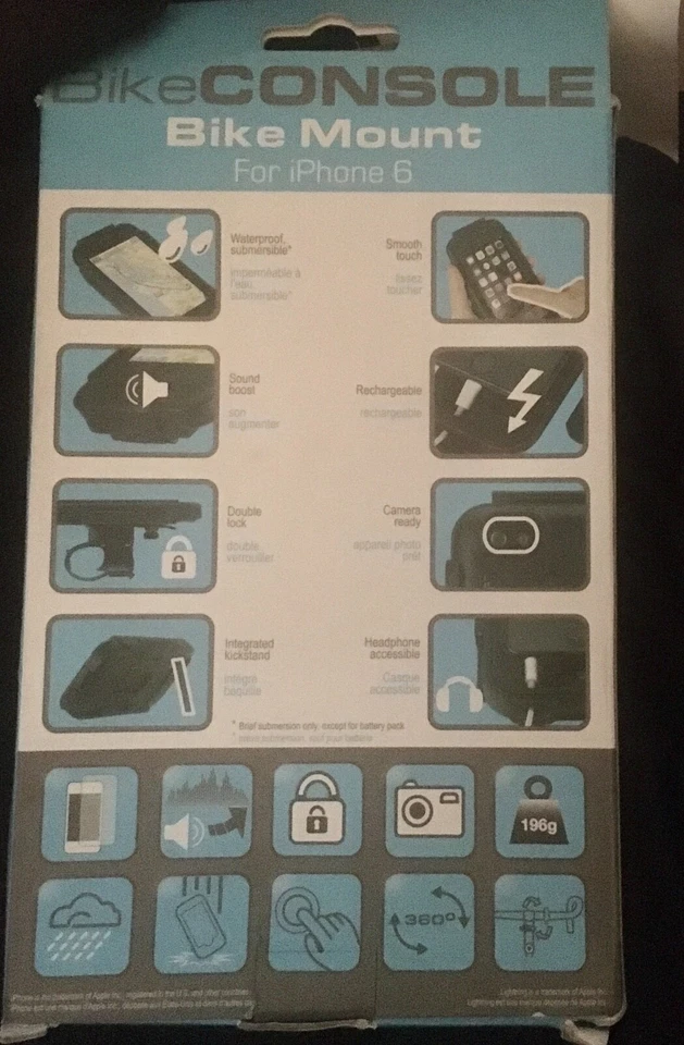TIGRA BIKE MOUNT IPHONE 6 CONSOLE CASE OPEN BOX  - Image 3 of 3