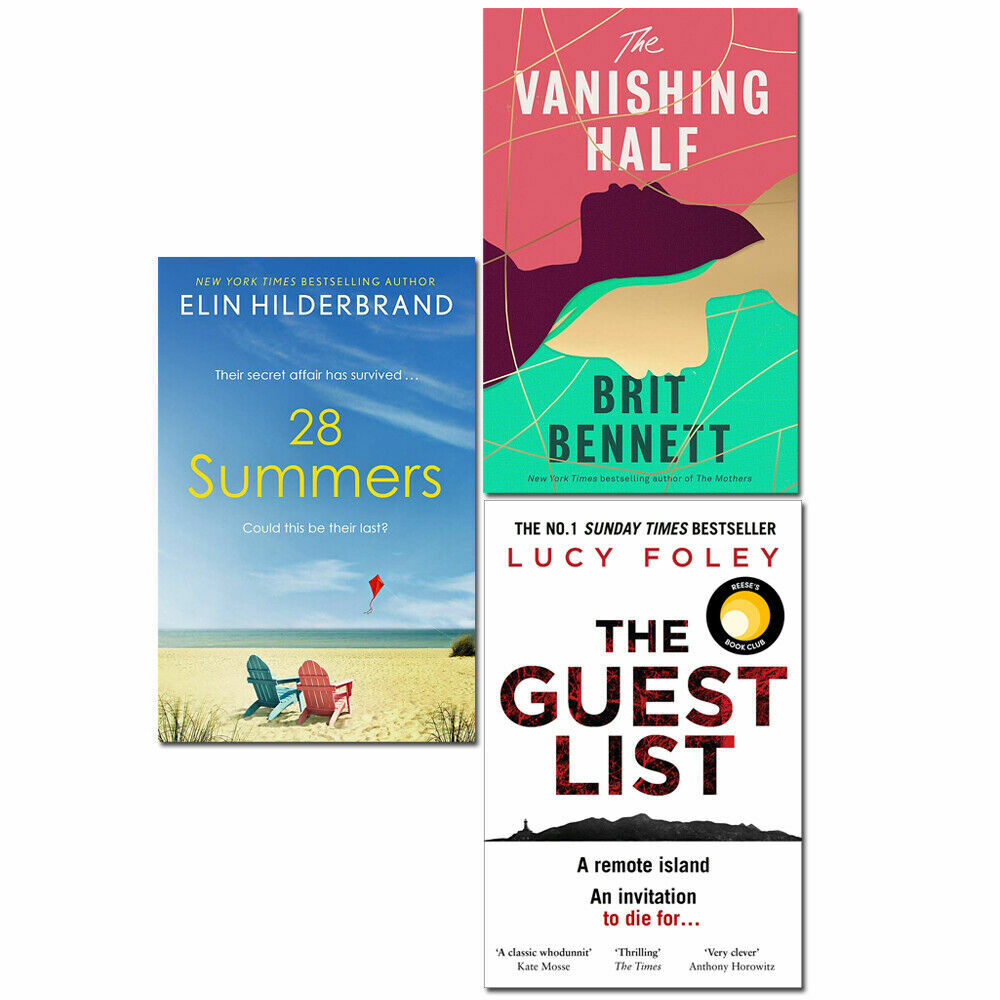 Vanishing Half , Guest, 28 Summers Elin Hilderbrand 3 Books Collection Set