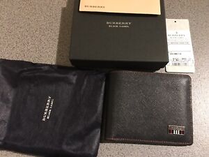 burberry black label wallet