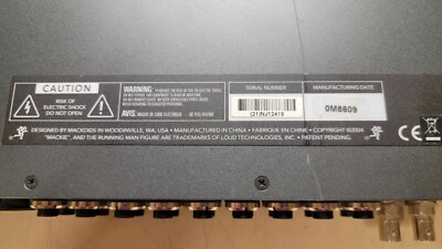 Mackie Onyx 400f FireWire Studio Recording Preamp Audio Interface
