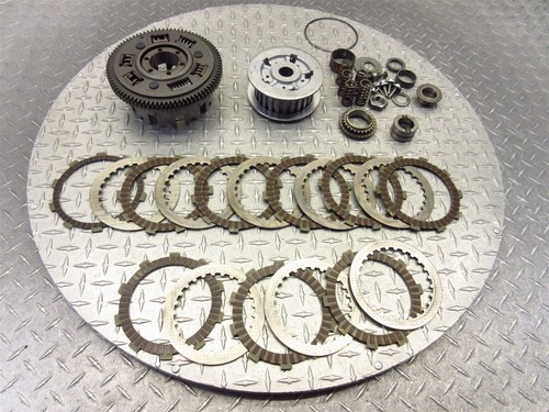 2008 06-08 Triumph 675 Daytona Clutch Basket Inner Outer Plates Lot OEM