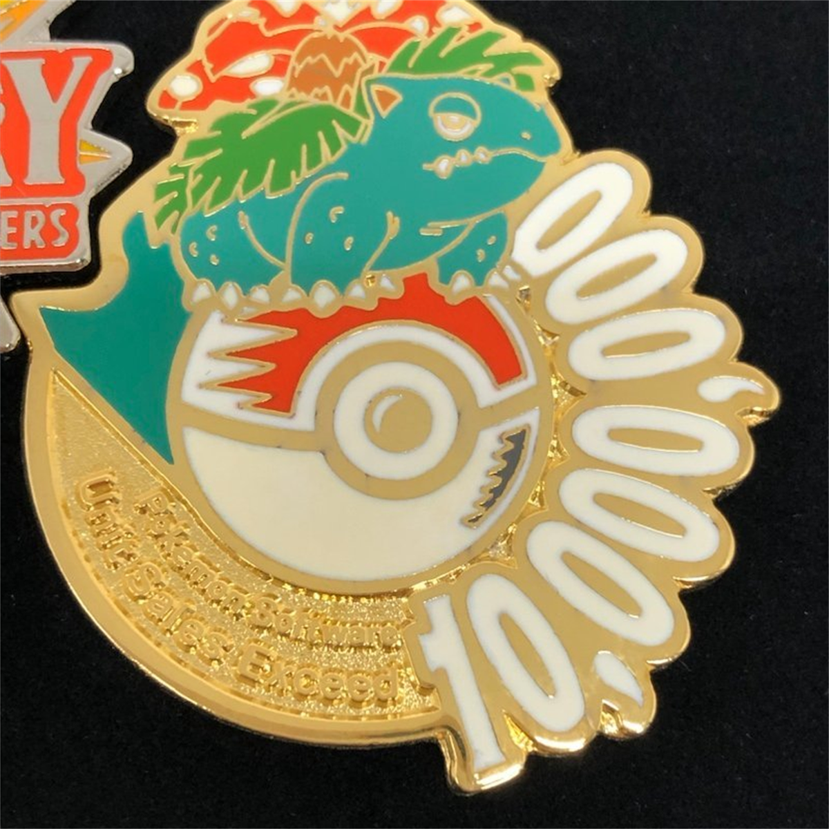 Pocket Monster Pokemon 3rd Anniversary Memorial Pin Badge Set