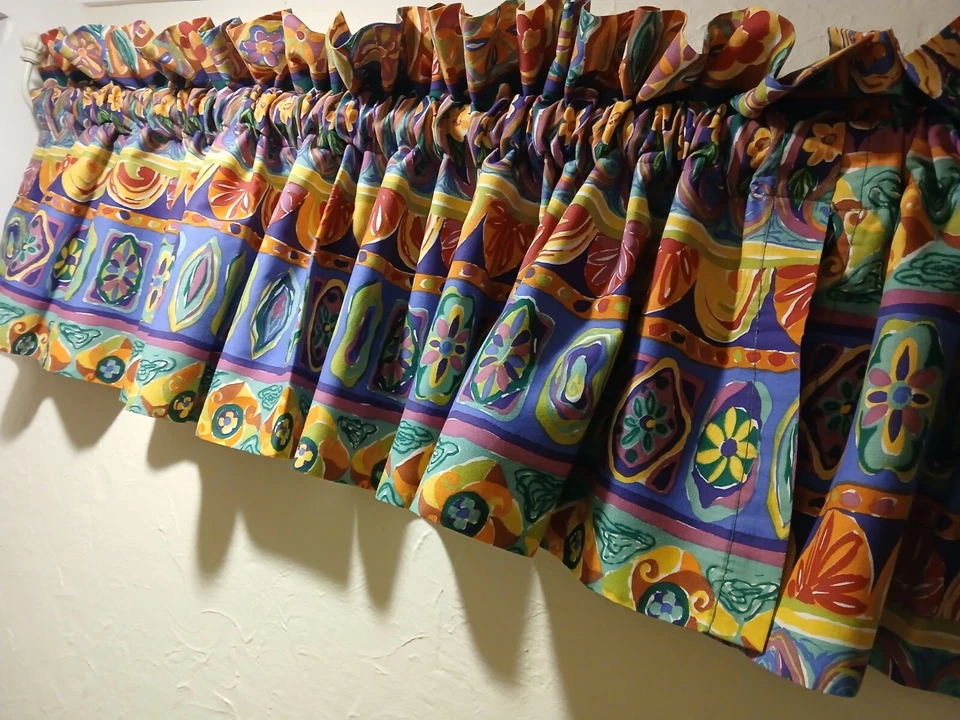 Collar CAMPBELL?? Southwest Pr. CENEFAS VENTANA EE. UU. 18" X 82" por cenefa Foto 2 de 4