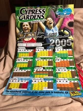 2005 Cypress Gardens Adventure Park Splash Island Calendar Before Closed LEGO