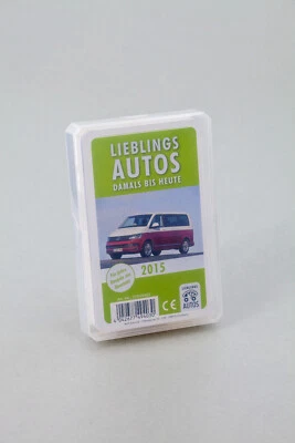 LIEBLINGS AUTOS Auto Quartett 2015 Baujahr Geburtsjahr 11. Geburtstag Geschenk Spielkarten Neu