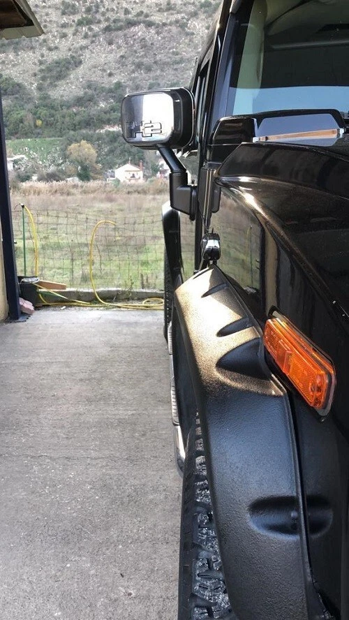 Fits: Hummer H2 Fender Flares + 100mm Unpainted Fiberglass FRP — 第 3/4 张图片