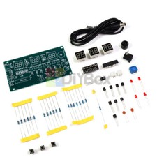 6-bit LED Digital Electronic Clock Kit 51 Microcontroller DIY Soldering Practice