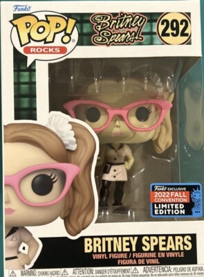 Funko POP! Britney Spears #292  Exclusive Fall Convention 2022. New in Box!