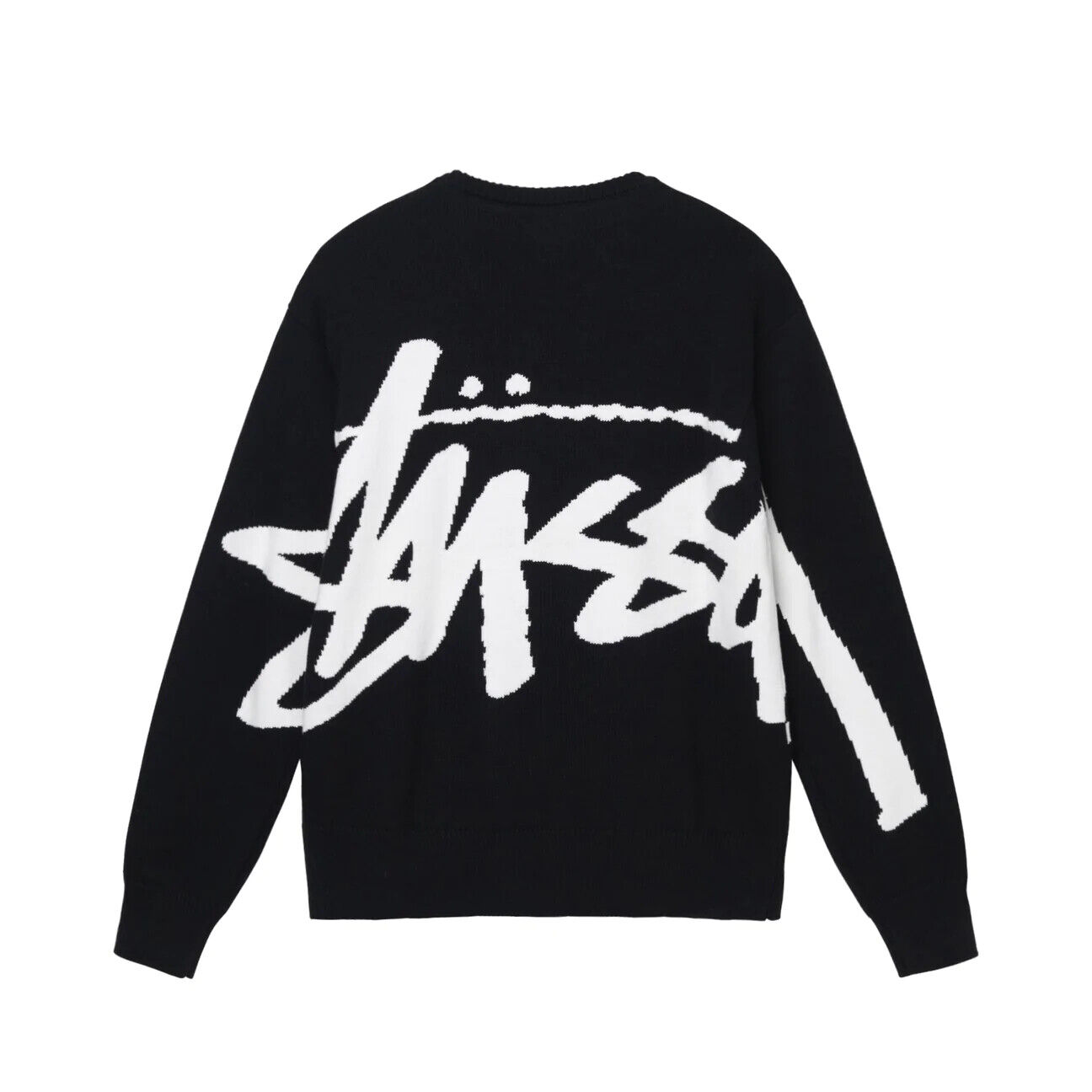 STUSSY ステューシー ニット セーター Lサイズ ブラック