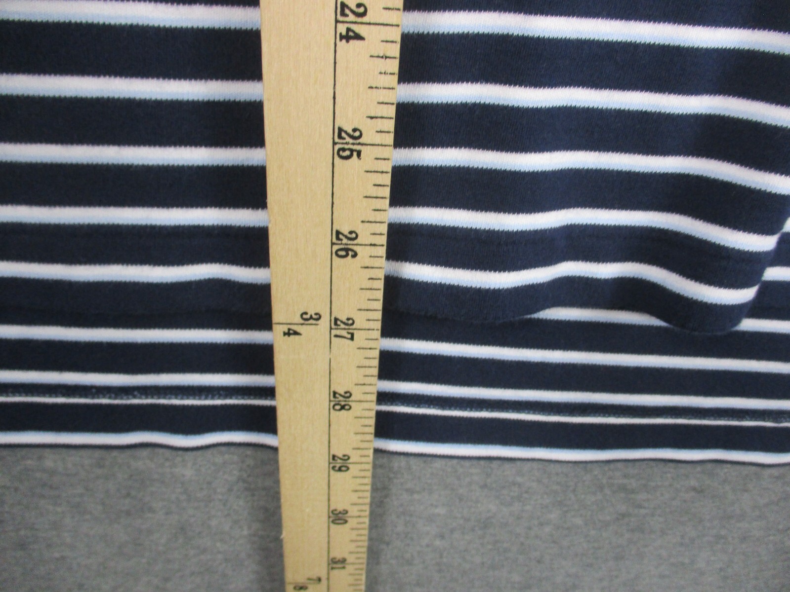 Polo Ralph Lauren camicia XL blu righe carne pony usata in ottime condizioni