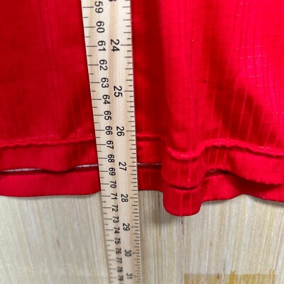 Vintage Macedonia Jersey Adult Size Large Red Short Sleeve Men's