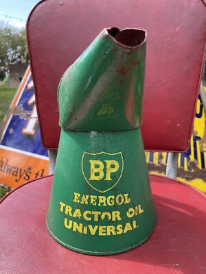 BP Energol Universal Traktor Motorölkanne Auto Motorrad John Deere