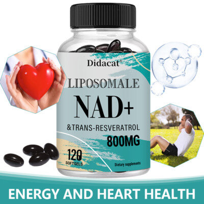 Liposomal NAD+ Supplement - Boosts Energy and Metabolism Antioxidant