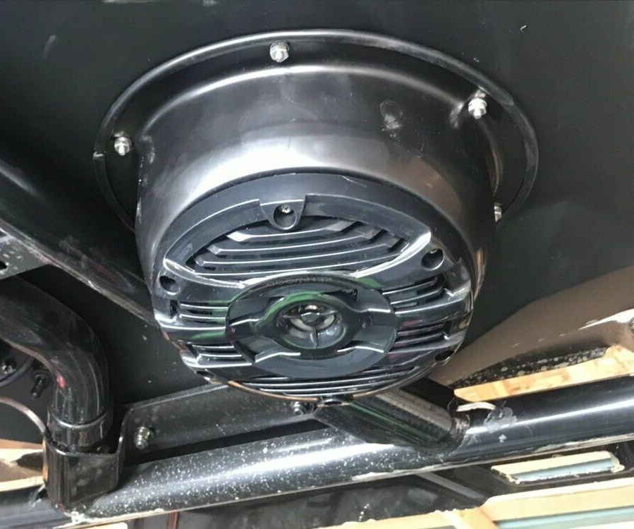 1 Pair 6.5'' Speaker Pods Enclosures Mount Boxes For UTV ATV Door Kick