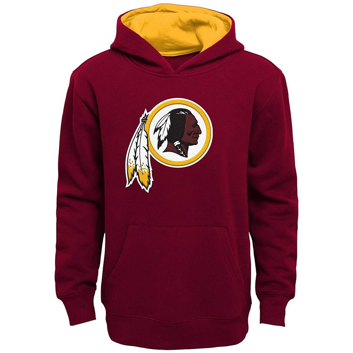 Washington Redskins NFL Boys Prime Pullover Fleece Hoodie Washington Redskins NFL Boys Prime Pullover Fleece Hoodie