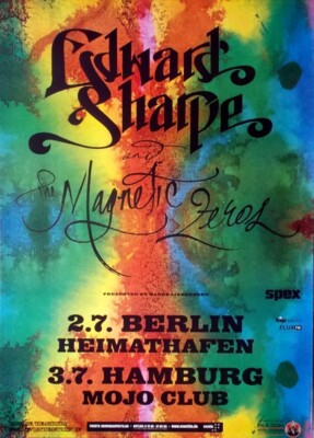 EDWARD SHARPE - 2013 - Live In Concert - Magnetic Zero Tour - Poster - B