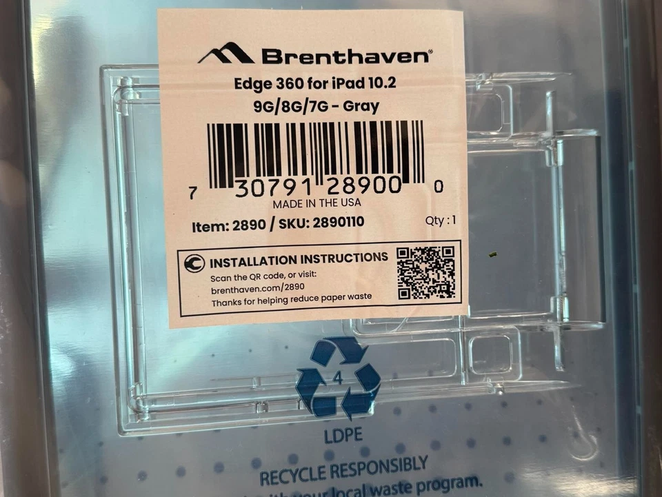 Case For iPad 9th Gen 2021 10.2'' /iPad 8th 7th Rugged Case + Screen Protection - Image 3 of 4