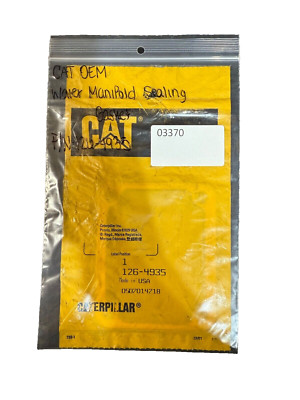 CATERPILLAR OEM Water Manifold Sealing Gasket P/N: 126-4935 | eBay