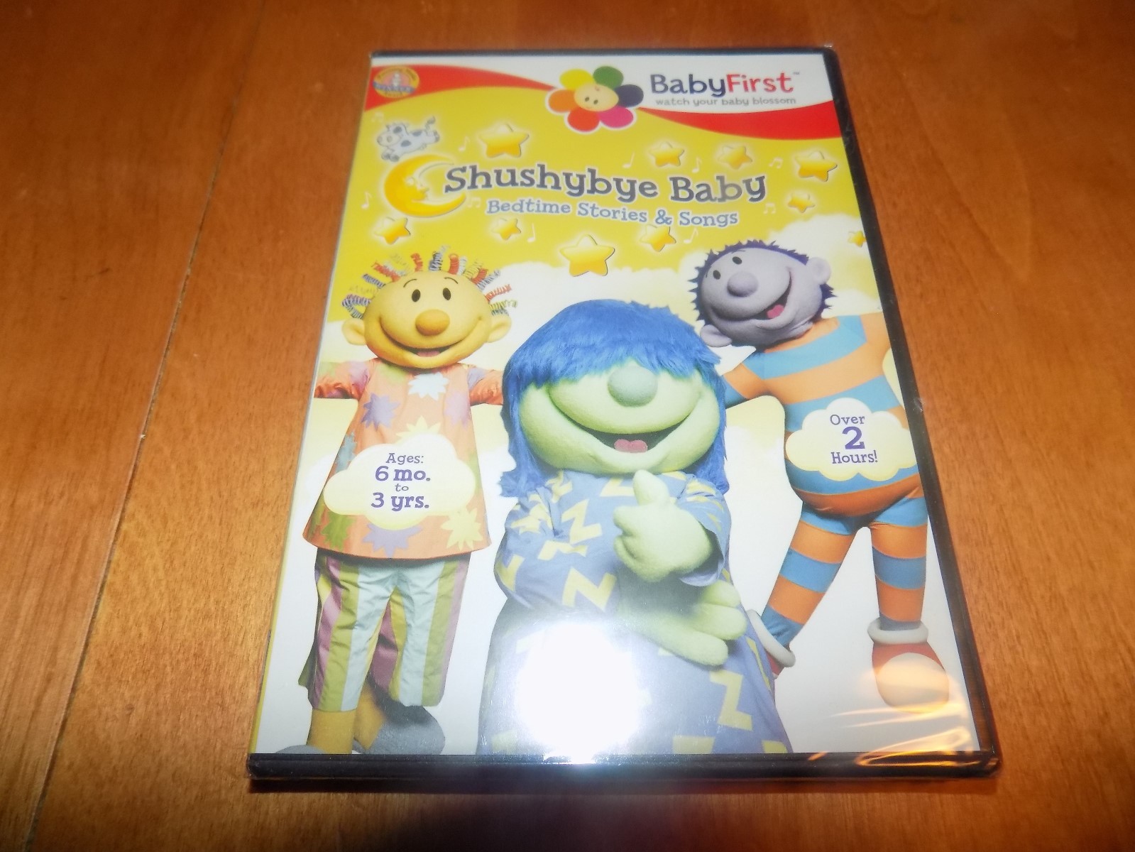 BABYFIRST SHUSHYBYE BABY BEDTIME STORIES & SONGS Song Story DVD SEALED