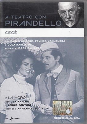 Cecè - La Morsa - A teatro con Pirandello Vol. 19 - Versione da edicola. DVD in 
