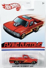 HOT WHEELS CUSTOM 1972 CHEVY LUV RED *2019 FLYING CUSTOMS - TARGET EXCLUSIVE* 🔥