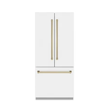 ZLINE NEW 36" BUILT IN STAINLESS REFRIGERATOR COUNTER DEPTH GRBIVZ-WM-36-G