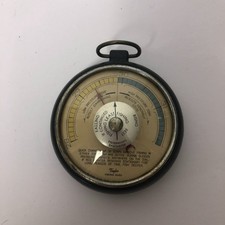Vintage Taylor Fisherman's Fishing Guide Barometer Instrument