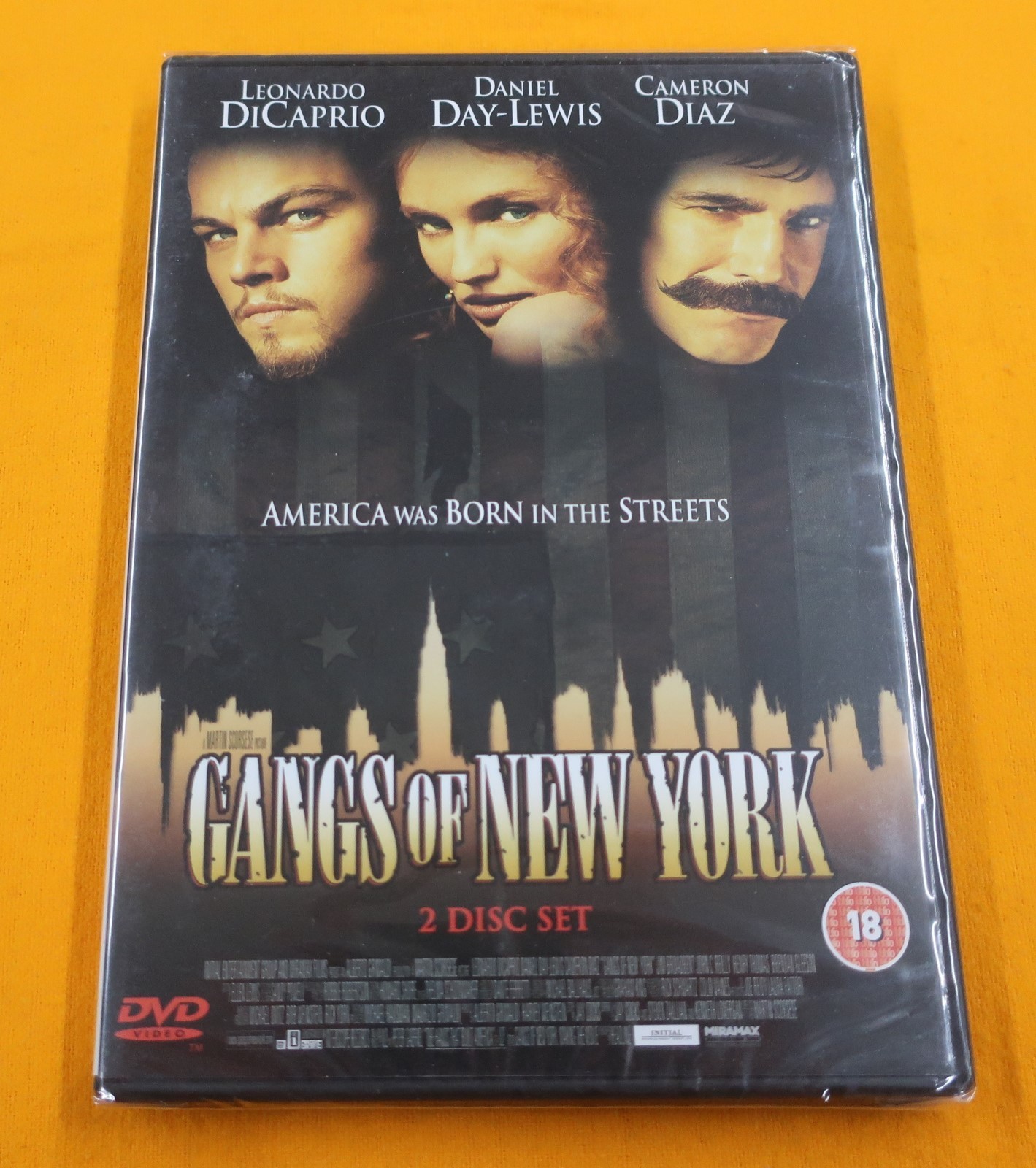 Gangs Of New York - Martin Scorsese - 2 Discs - DVD Movie!