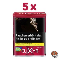 Elixyr Red / Rot Tabak / Feinschnitt-Tabak / Zigarettentabak Dose 5x 102g