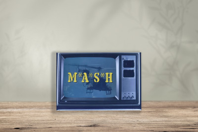 MASH Retro TV Magnet Kühlschrankmagnet