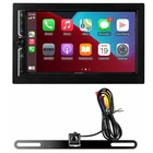 Jensen CAR723W-M 7" 2-DIN Multimedia Receiver w/ Wireless CarPlay & Android Auto