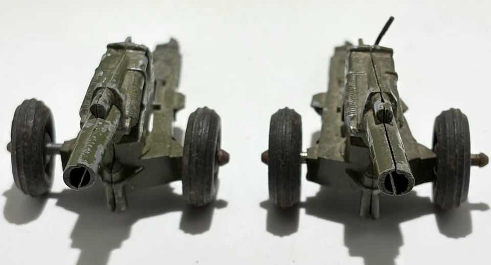 Tootsie juguete vintage obús cañón militar Foto 2 de 4