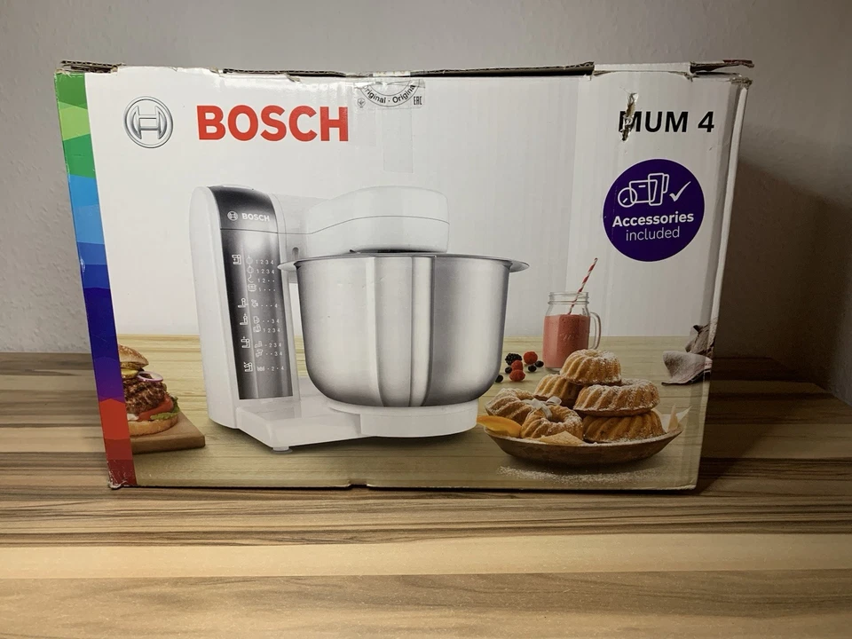 Bosch MUM 4 Küchenmaschine MUM4428 / MUM4405 Auswahl Weiß - Bild 2 von 4