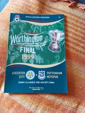 LEAGUE CUP FINAL 1999 Tottenham Spurs v Leicester City Worthington Cup (31)